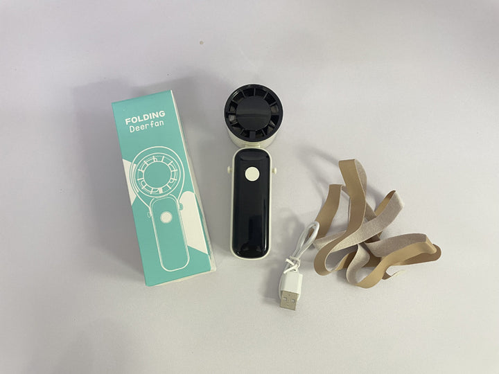 Unisex Bærbar Faltvifte med USB-lading Skanto