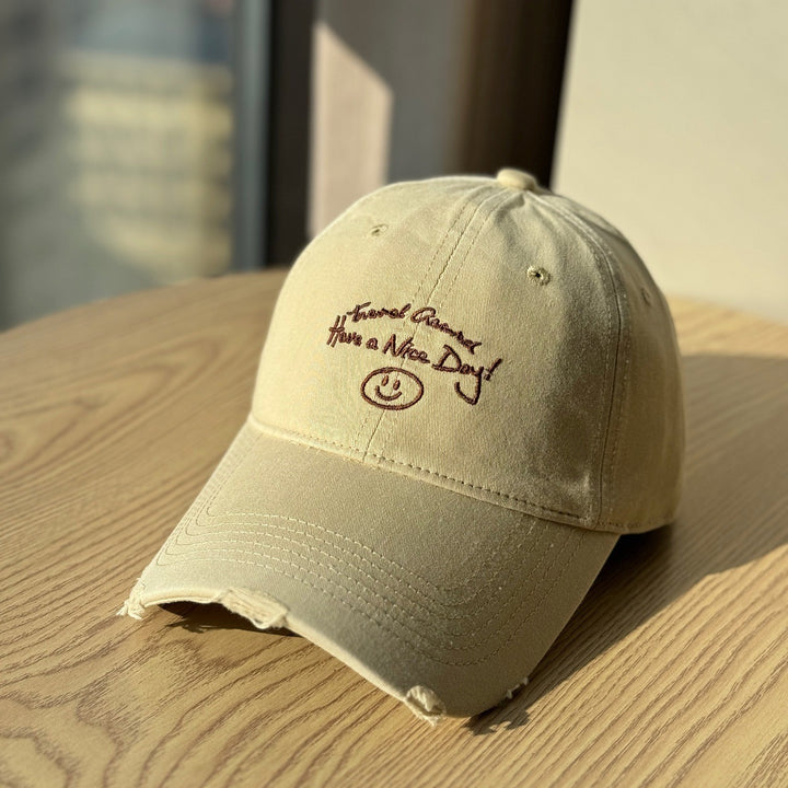 Kvinne Slitt Bomull Baseball Caps Skanto 1784270914