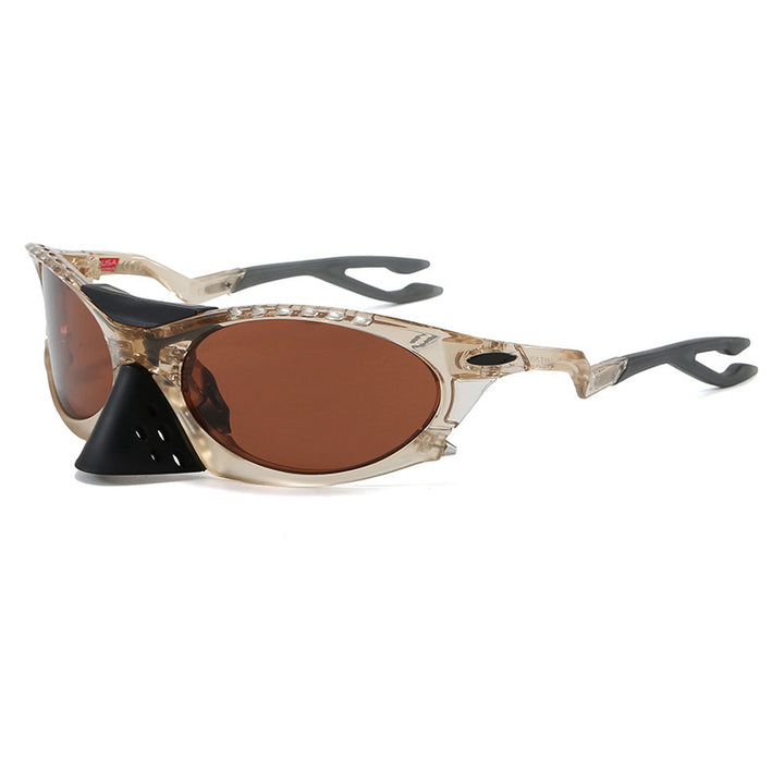 Damer Sporty Utendørs Solbriller med UV-beskyttelse og ergonomisk design Skanto