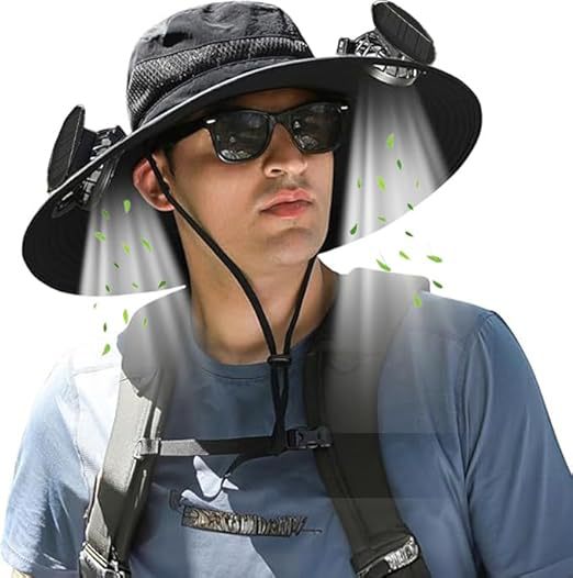 Skanto Outdoor Sun Hat with Wide Brim, Integrated Ventilation, UV Protection, and Chin Strap Skanto