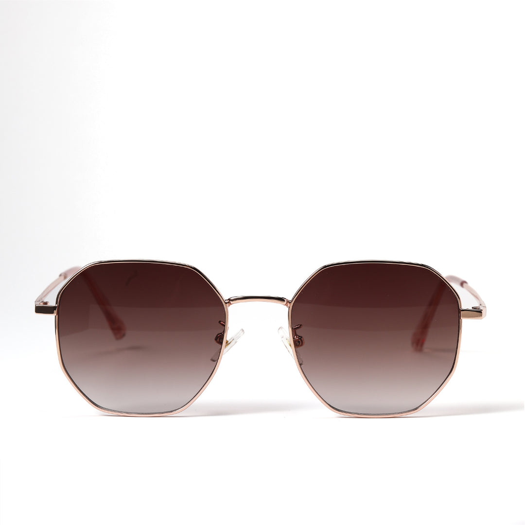 Dame moteriktig solbrille med oval ramme og polarisert glass Skanto