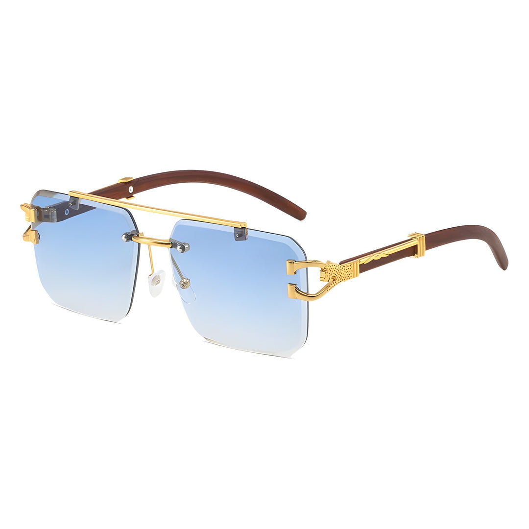 Dame eksklusiv designer-solbrille med luksuriøse detaljer Skanto