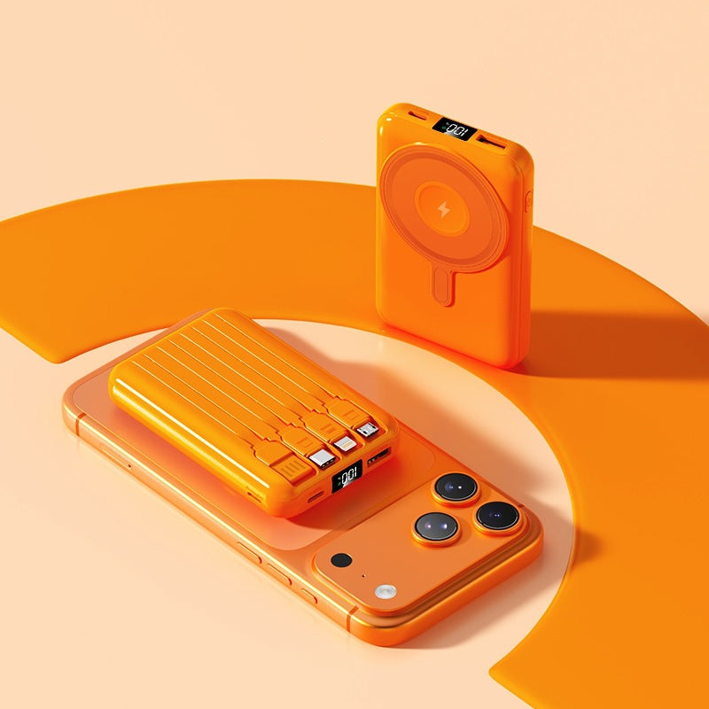 Bærbar Powerbank med magnetfunksjon Skanto