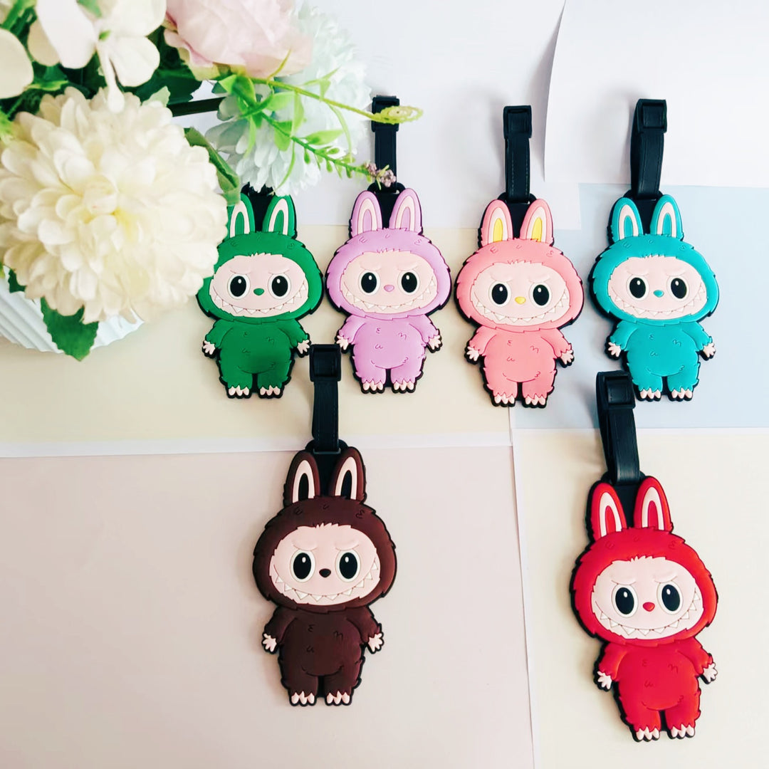 Unisex Cute Cartoon Rabbit Luggage Tag Skanto