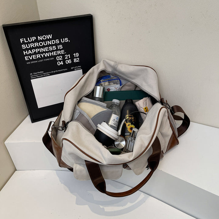 Herre slitesterk canvas reiseveske Skanto