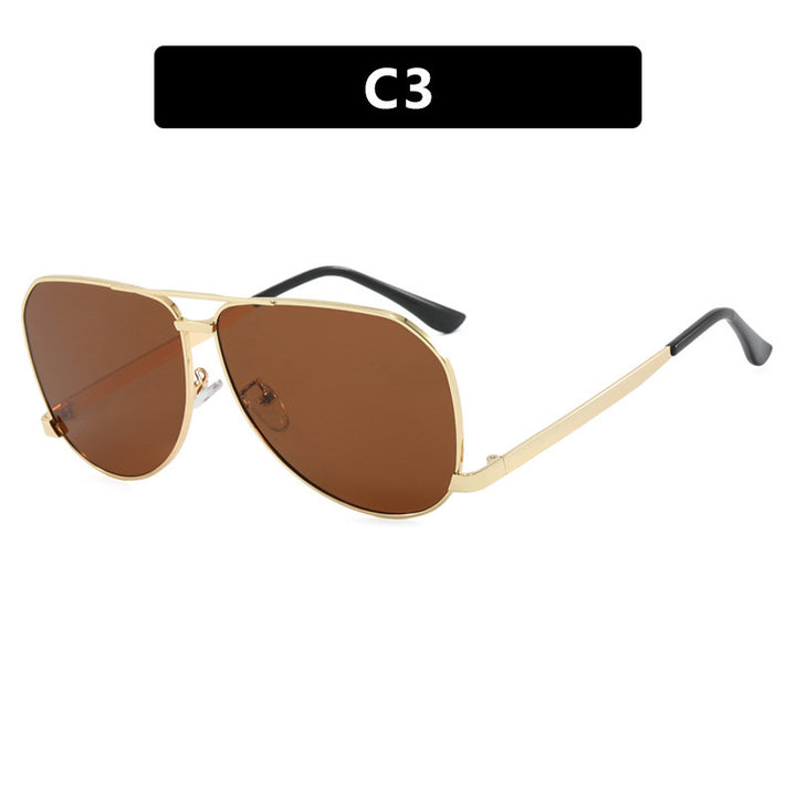 Dame elegante Aviator solbriller Skanto