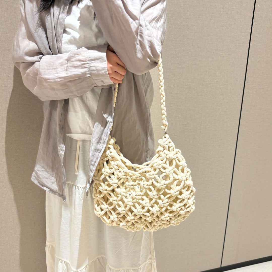 Moderne Makramee Shopping Bag Skanto