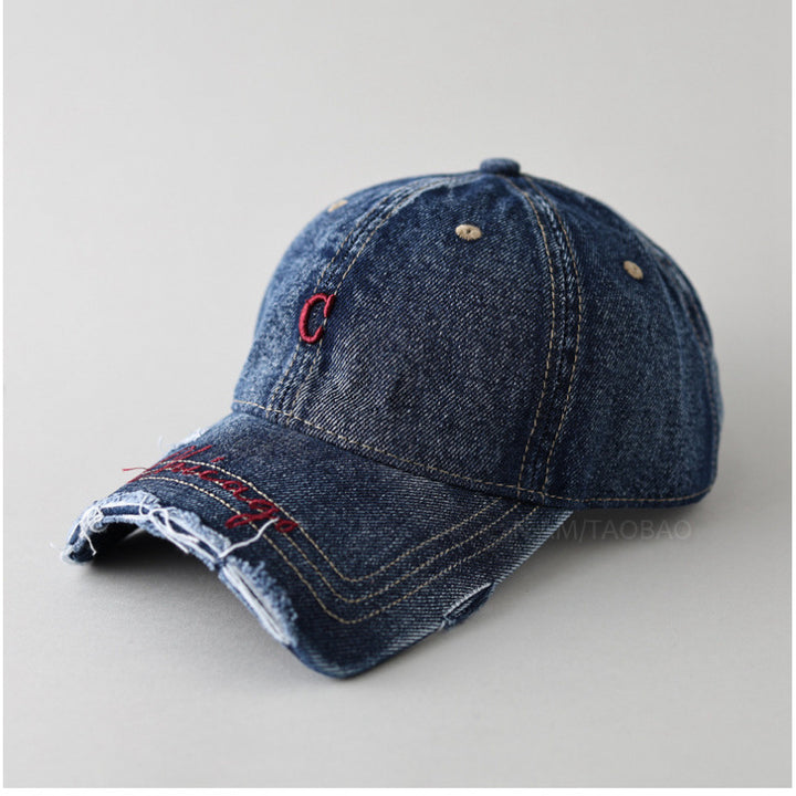 Kvinners slitt bomull baseball caps Skanto 1784083462