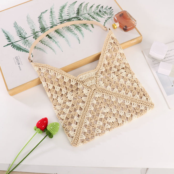 Håndlaget Makramee Crossbody Bag Skanto