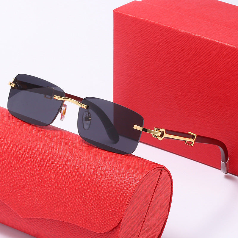 Dame elegant firkantet solbrille Skanto