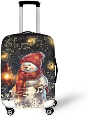 Unisex nan elastisk koffertrekk med hest- og solblomstmotiv, dehbar stretchbeskyttelse for hardplast- trolley med glidelås Skanto