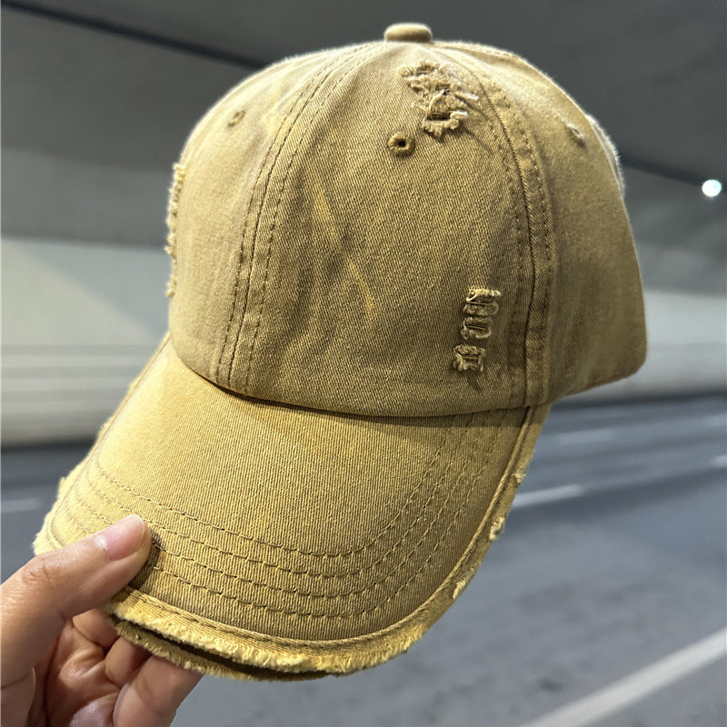 Kvinnens slitt denim baseball cap Skanto 1784084028