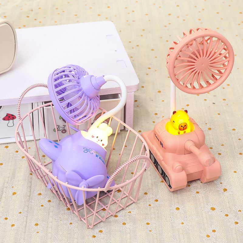 Dame Kreativ Mini-Ventilator i Panzerdesign Skanto