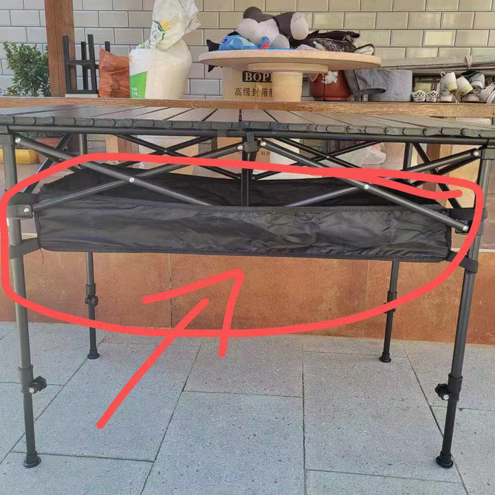 Sammenleggbart hagearbeidsbord Med lagringsplass Skanto