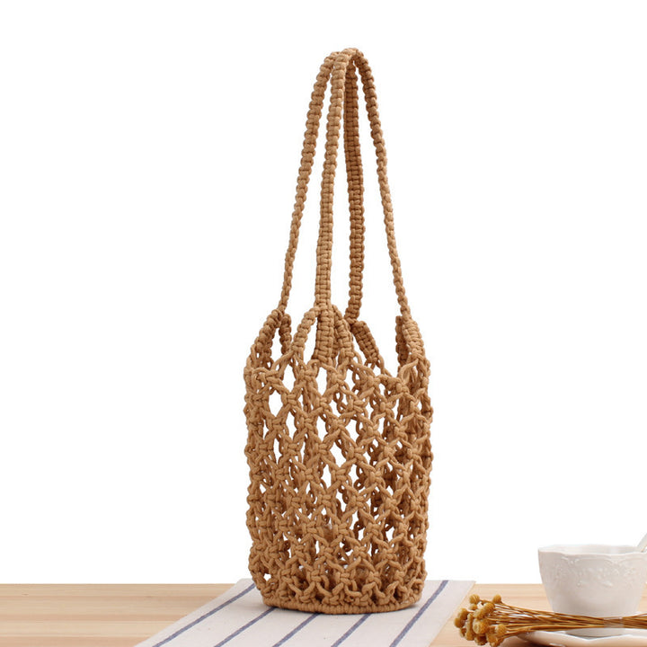 Trendy Makramee-Strandveske Skanto