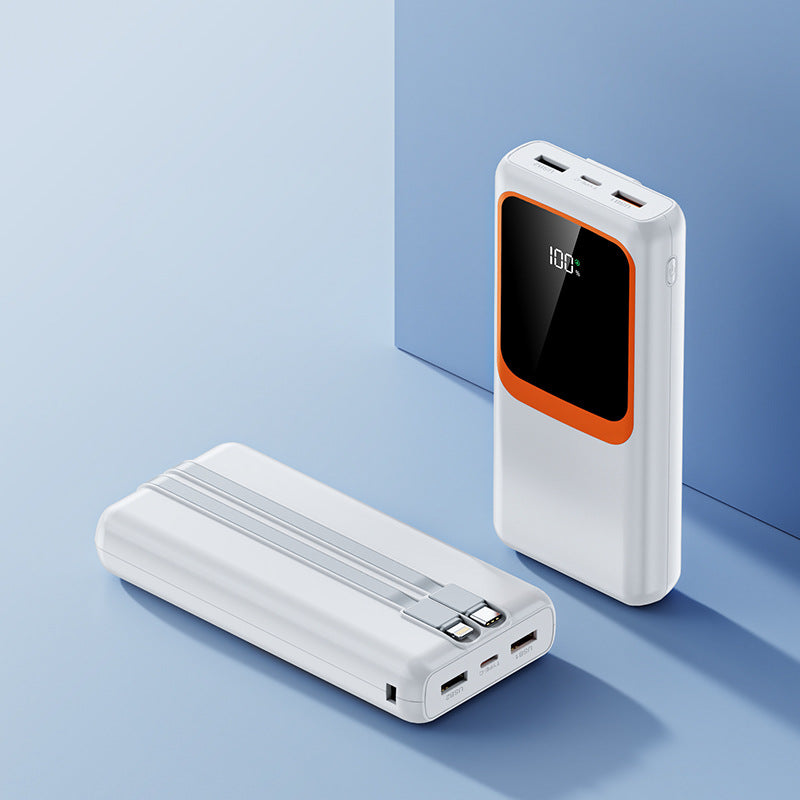 Powerbank med digital energivisning og hurtigladingsfunksjon Skanto