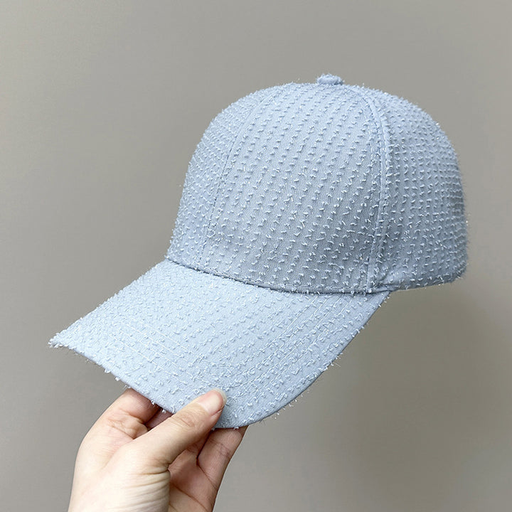Kvinne Teksturet Tøy Baseball Caps Skanto 1784083631