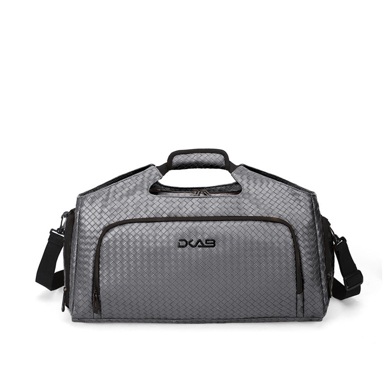 Sporty Duffel Bag With Versatile Compartments And Water-Repellent Material Skanto