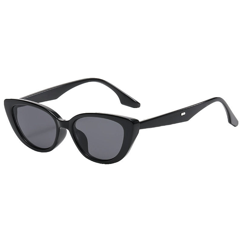 Dame Cat-Eye solbriller med elegant, rammefritt design Skanto