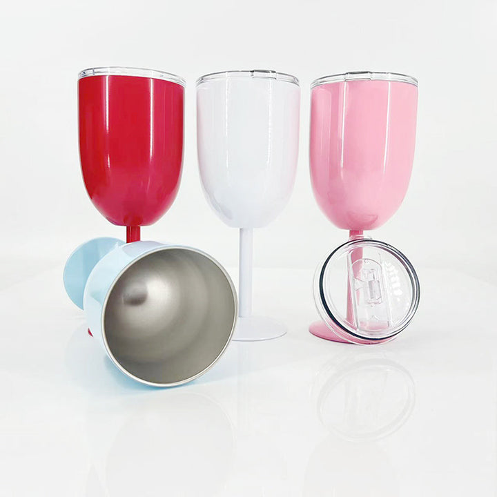 Damer elegant isolert vinglass Skanto