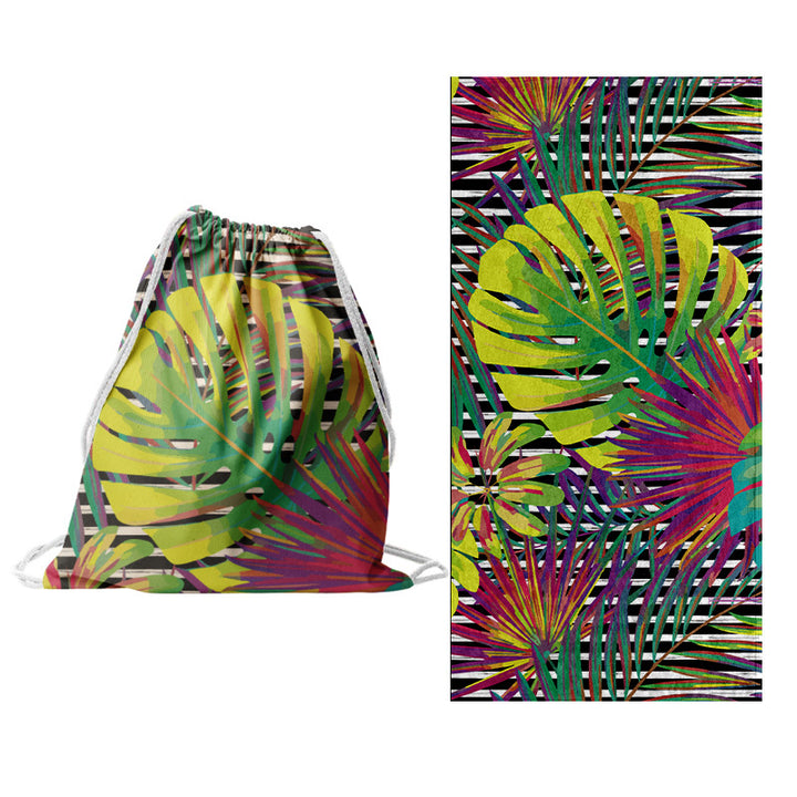 Sporty bærenett med blomsterdesign Skanto