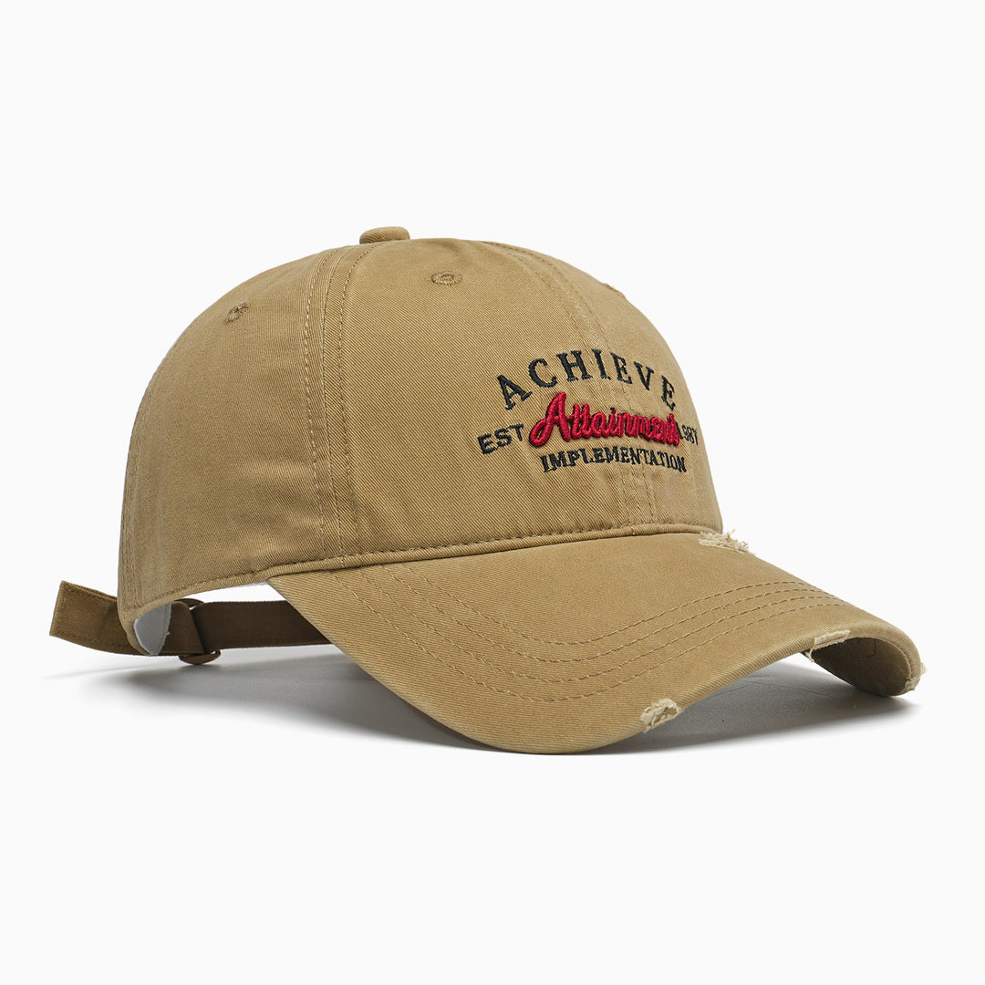 Dame Vintage Baseballcapper med broderi Skanto