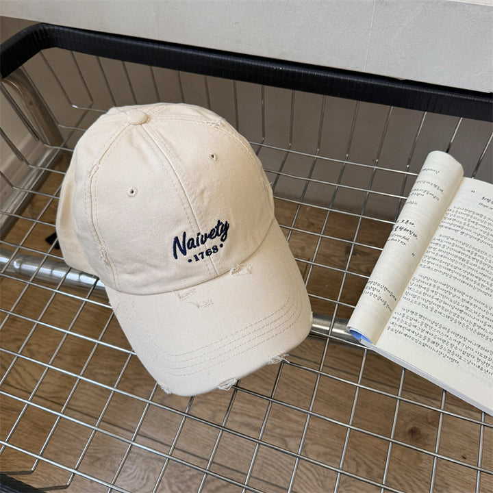 Herre Slittbomulls Baseball Caps Skanto