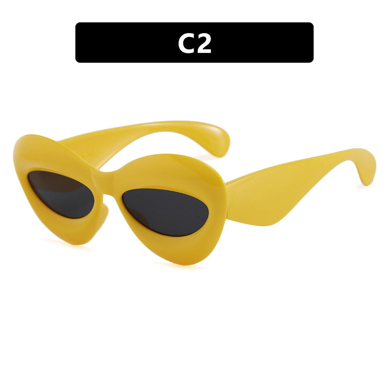 Dame Cat-Eye solbriller i moderne design Skanto