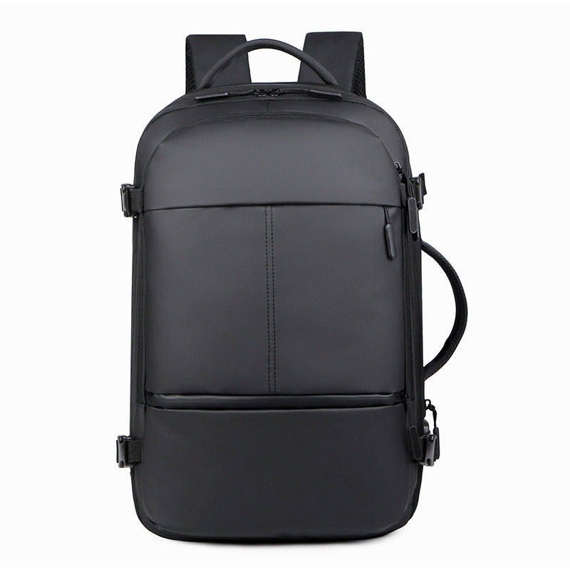 Praktisk laptopsekk med flere rom og innovativ organisering Skanto