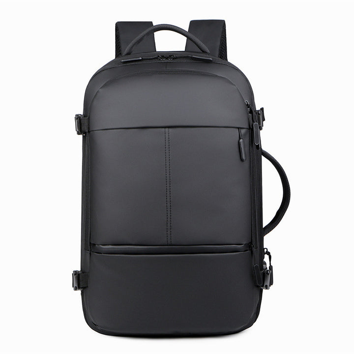 Praktisk laptopsekk med flere rom og innovativ organisering Skanto