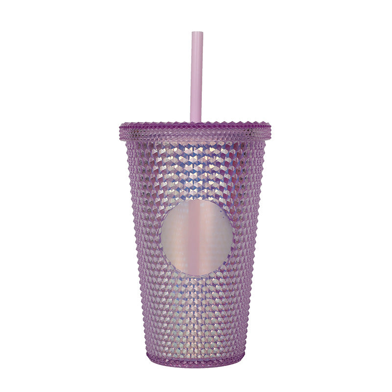 Unisex plastikkopp med teksturert design Skanto