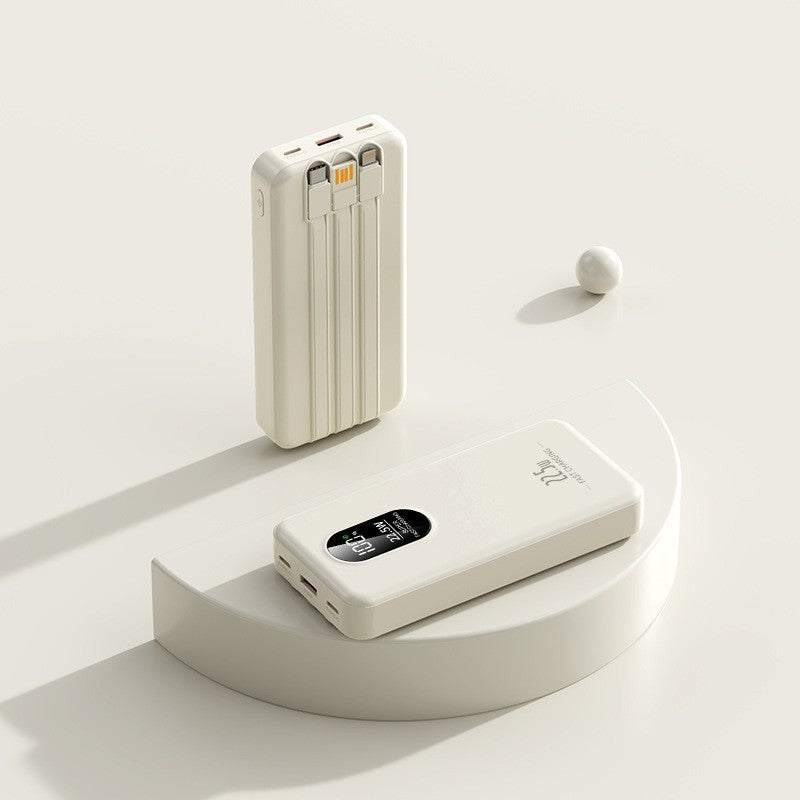 Powerbank med innovativ ladeindikator og kompakt design Skanto