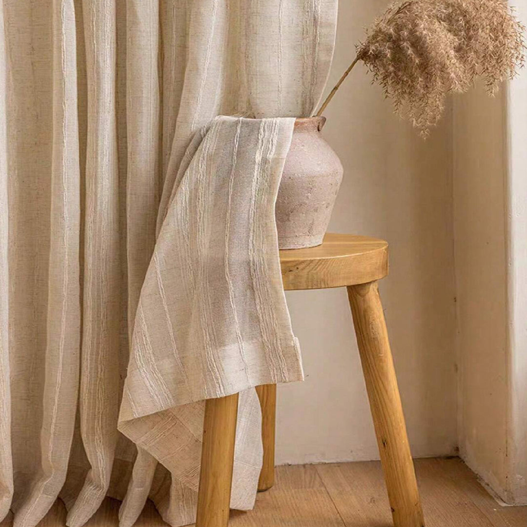 Tekstil Lin Gardiner Skanto