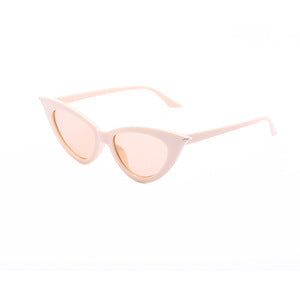 Dame Cat-Eye solbriller med luksuriøst design og UV-beskyttelse Skanto