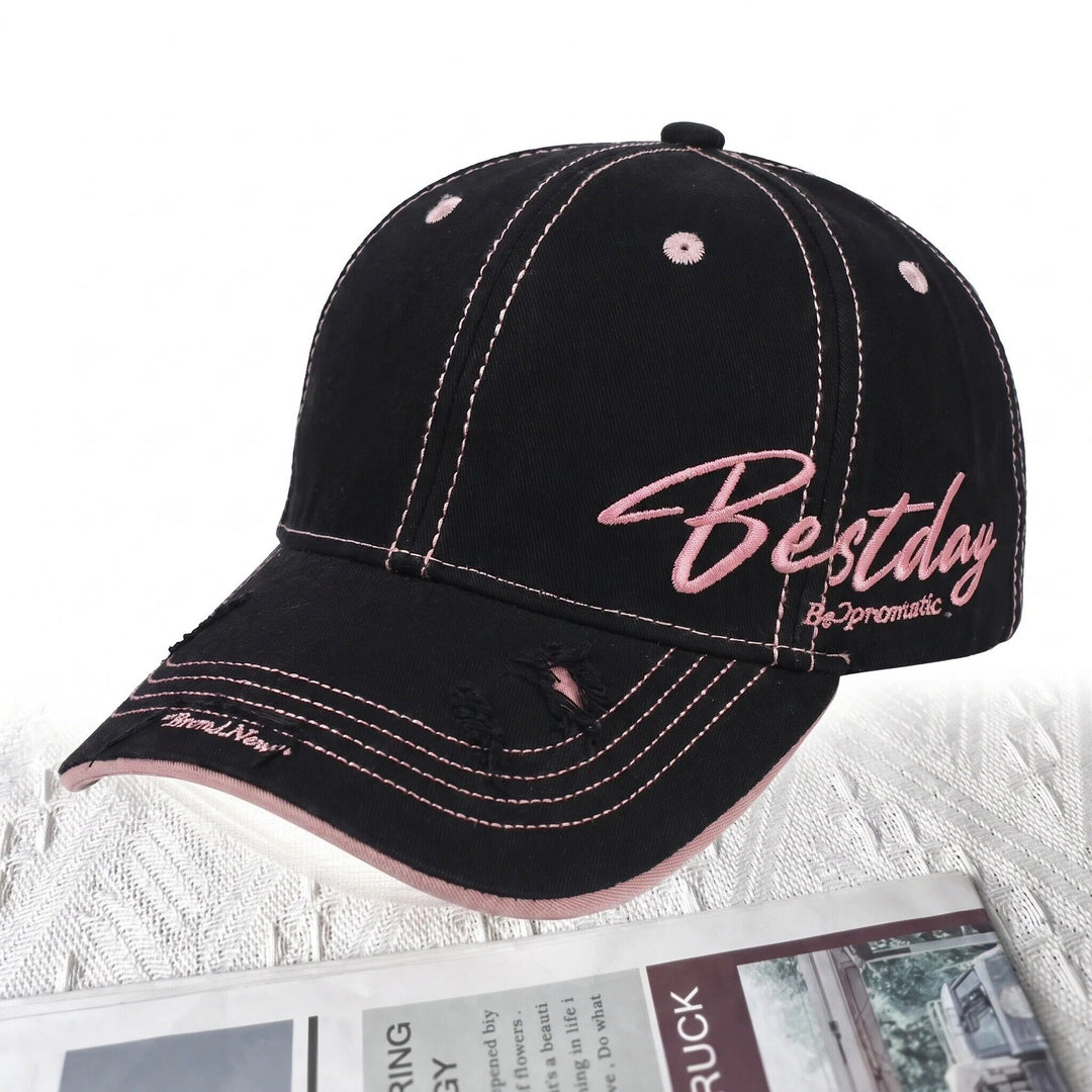 Herre Slitt Casual Bomulls Baseball Caps Skanto