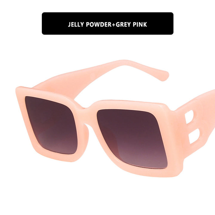 Dame moteriktig solbrille i trendy leoparddesign Skanto