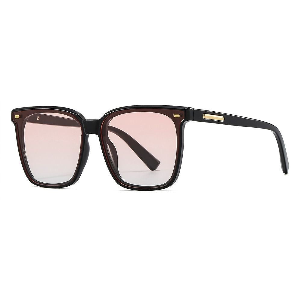 Kvinnelige firkantede solbriller med stilfullt design og UV-beskyttelse Skanto