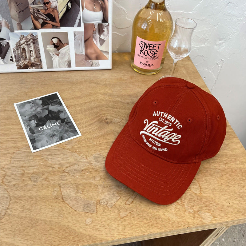 Men's Vintage-Inspired Cotton Baseball Cap Skanto