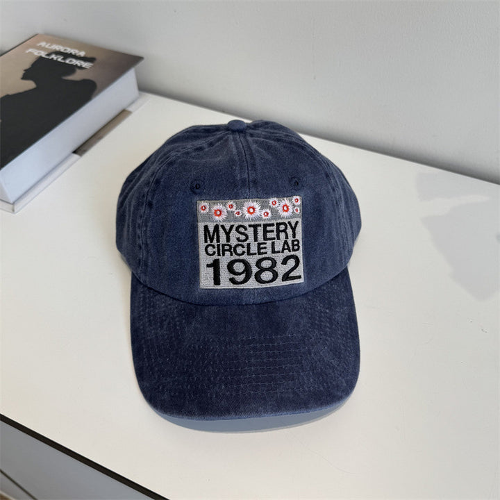 Herre Casual Brodert Far Hatt Skanto