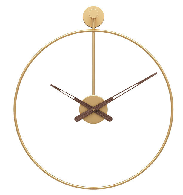Skanto | Minimalist 16-tommers veggklokke – Moderne stille sveip-design