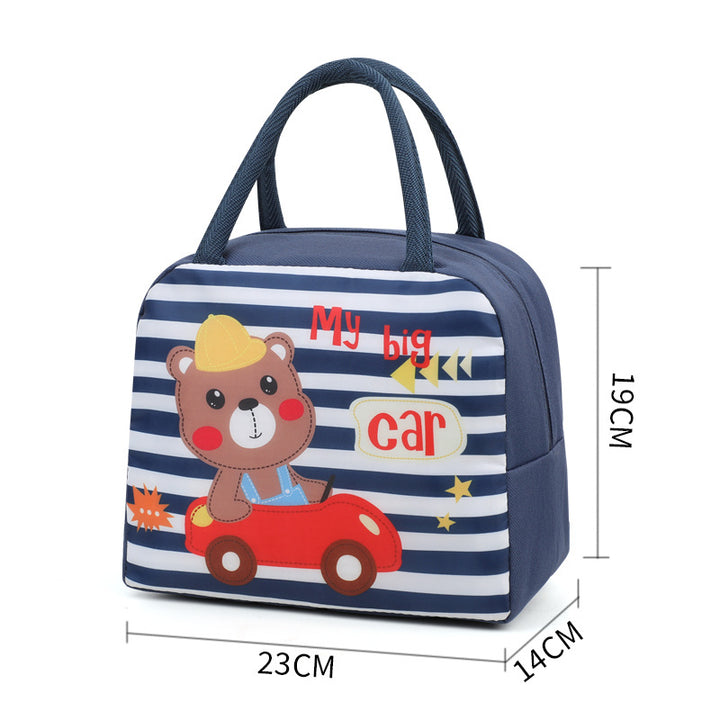 Insulated Lunch Box with Animal Motif Skanto