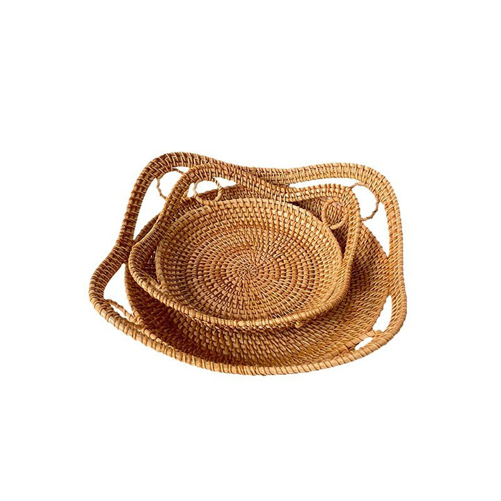 Dame hjerteformet rattan-kurv Skanto