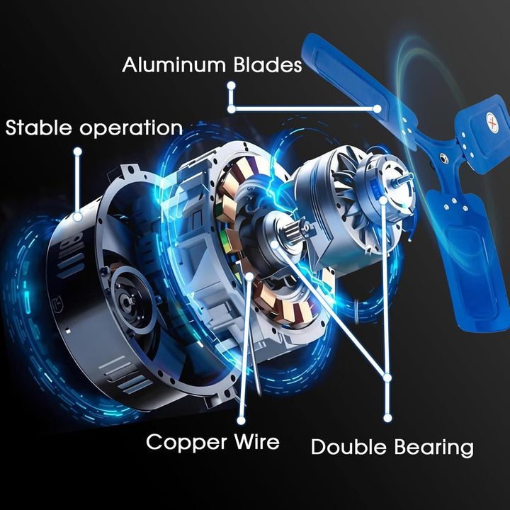 High-Velocity Industriell Vifte Skanto