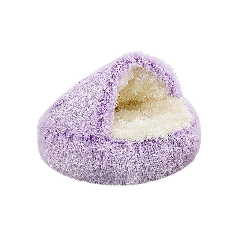 Koselig pels hundeseng