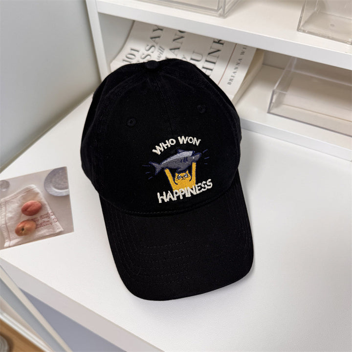 Kvinnenes Lekne Broderte Justerbare Baseballcap Skanto