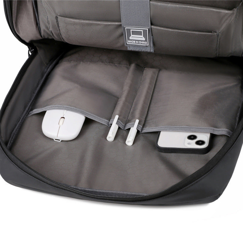 Elegant Laptop-Ryggsekk med Organisert Fanesystem Skanto