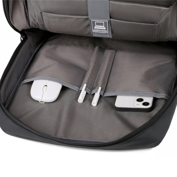 Elegant Laptop-Ryggsekk med Organisert Fanesystem Skanto
