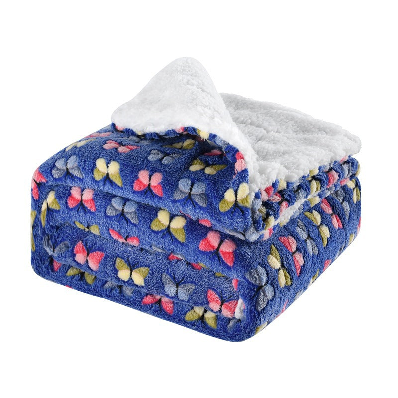 Damer Fleece-kosedekken med vendbart design Skanto