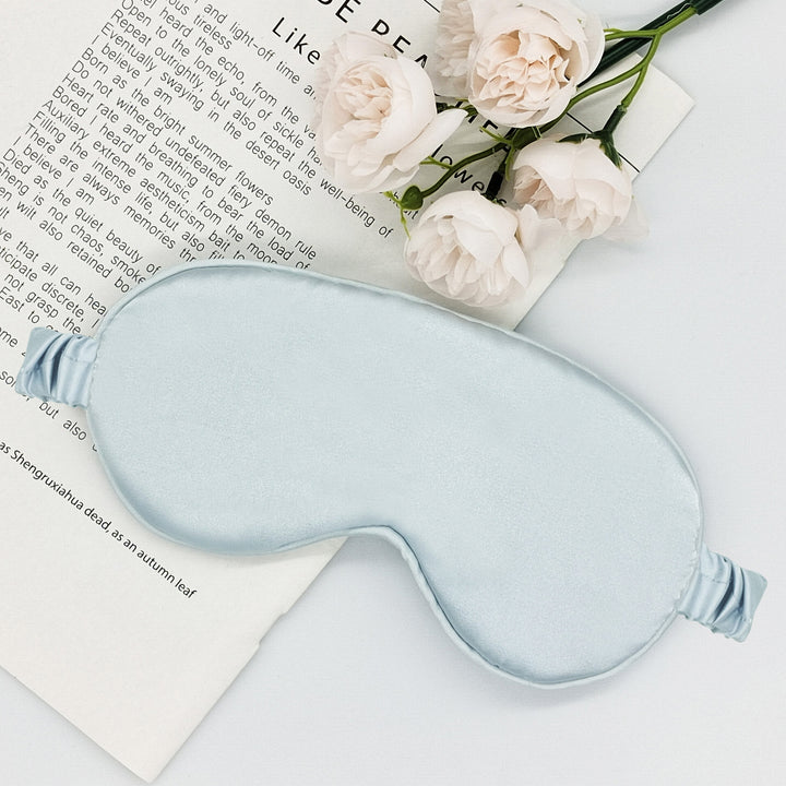 Dame nan silkeslignende sovemaske med ekstra polstring og elastisk satinsnor Skanto