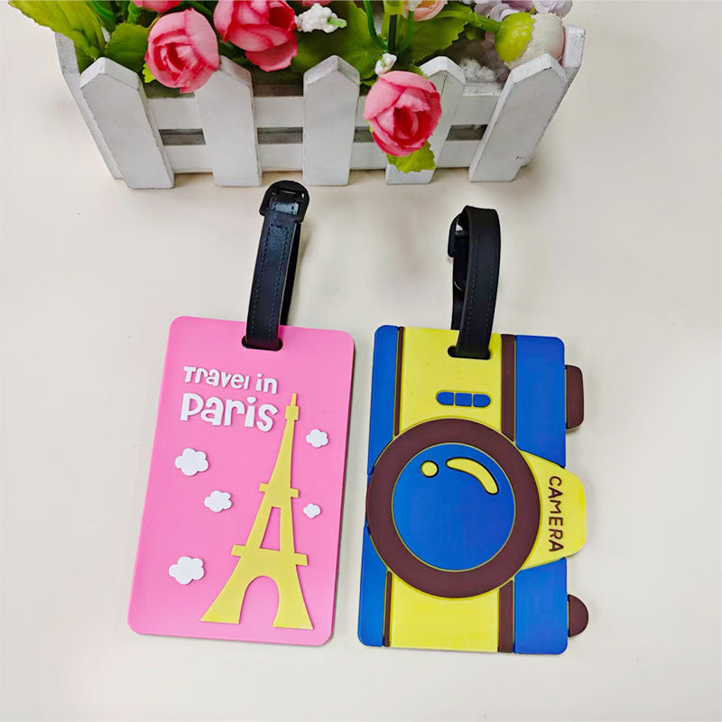 Unisex Bagasjetag i kreativt Eiffeltårn-design Skanto